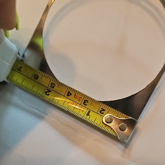 Large Stainless Steel Hoop Earrings - Picture 4 of 6